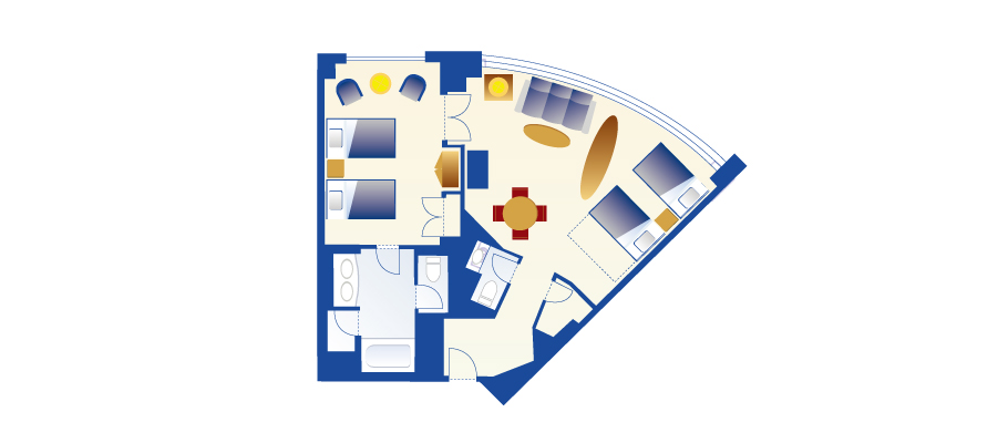 패밀리 룸のレイアウト1