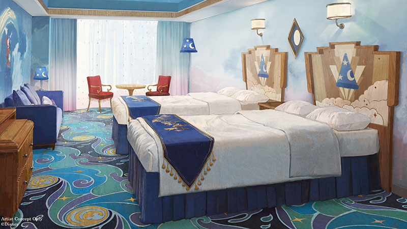 image of Mickey Mouse Room (Sorcerer's Apprentice)