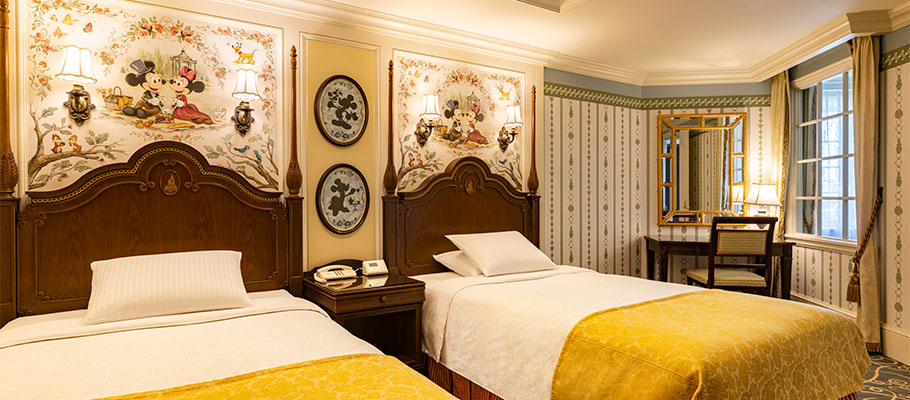 Official]Corner Room (Park View)｜Tokyo Disneyland Hotel | Tokyo