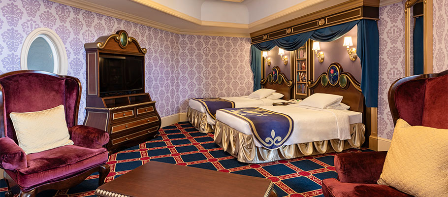 ディズニーランドホテルセット 公式】ディズニー美女と野獣ルーム（2026年4月1日（水）より