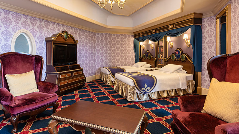 迪士尼美女與野獸客房<br />（自 2026 年 4 月 1 日起）的圖像