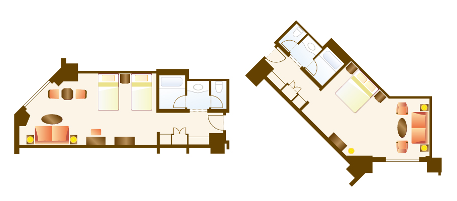 image of Deluxe Room(From April 1, 2026)のレイアウト1