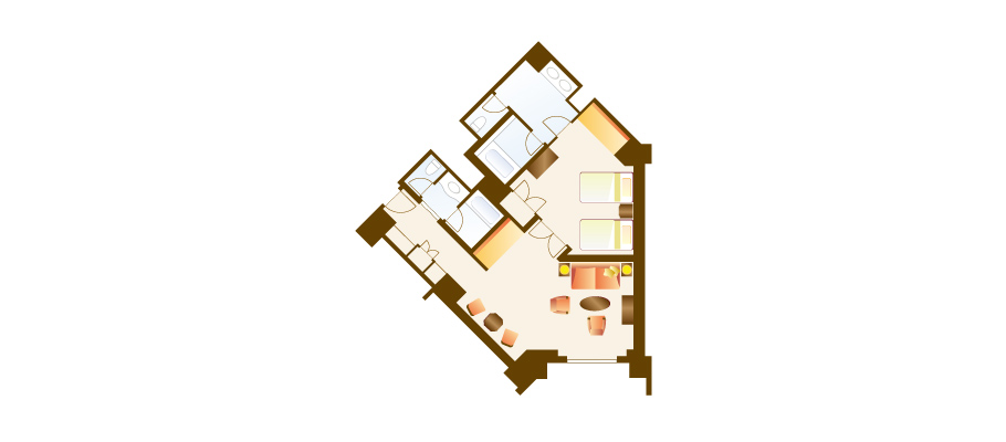 image of Family Room (Park View)のレイアウト1