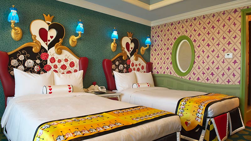 [Official]Disney's Alice in Wonderland Room｜Tokyo Disneyland Hotel