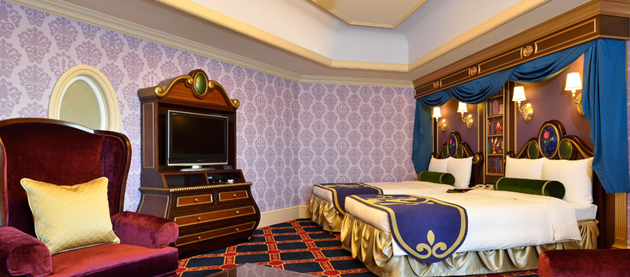 Official Disney S Beauty And The Beast Room Tokyo Disneyland