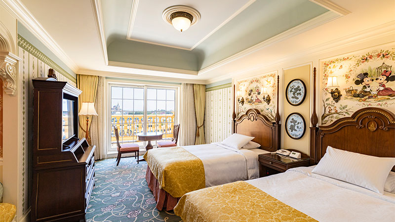 陽台＆凹室客房（樂園全景觀）<br />（至 2026 年 3 月 31 日止）的圖像