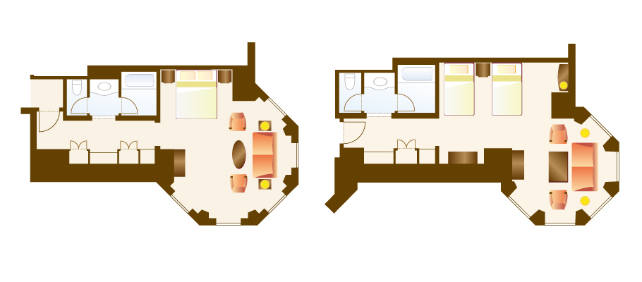 image of Turret Roomのレイアウト1