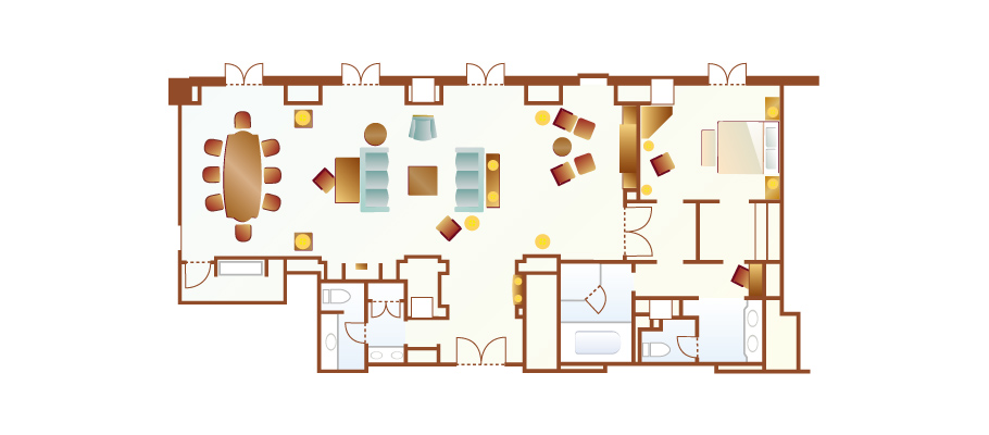 image of Il Magnifico Suiteのレイアウト1