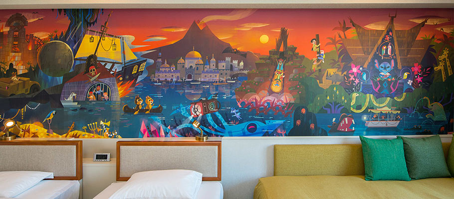 Official Discover Standard Room Ocean Side Tokyo Disney Celebration Hotel Tokyo Disney Resort