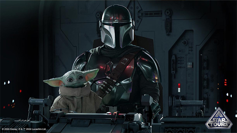 「スター・ツアーズ：ザ・アドベンチャーズ・コンティニュー」の特別バージョンのイメージ