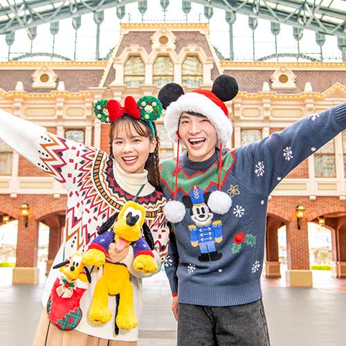 ディズニー クリスマス ファン キャップ