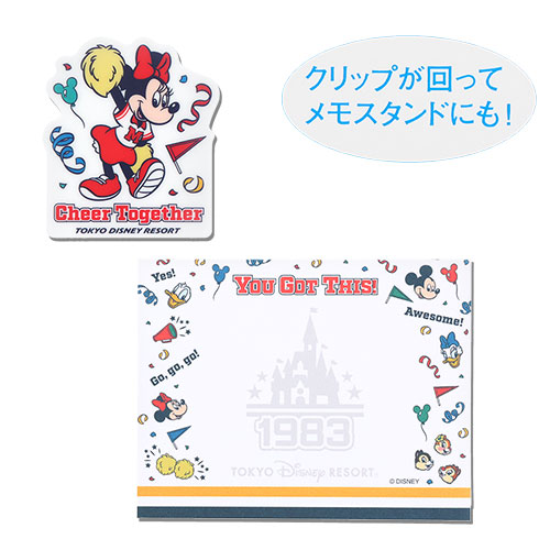 公式】クリップ（メモ付）｜おすすめグッズ | 東京ディズニー