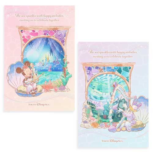 Disney - 非売品ポストカード4枚マスクケースディズニーシーまとめ売りセット Amazon | ミッキー＆フレンズ ポストカードセット(2枚) 【東京