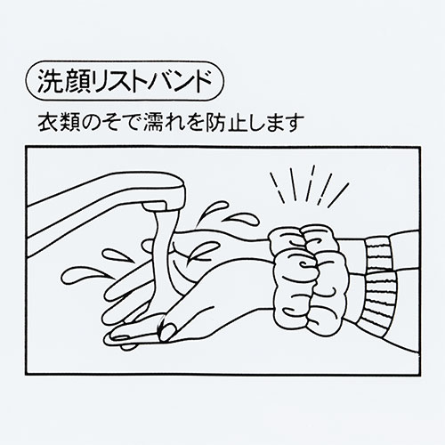 洗顔リストバンドセットのイメージ3