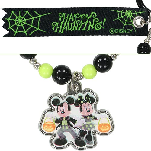 ディズニーリゾート　ストラップ Halloween】 東京ディズニーリゾート ストラップ 鈴 2点セット