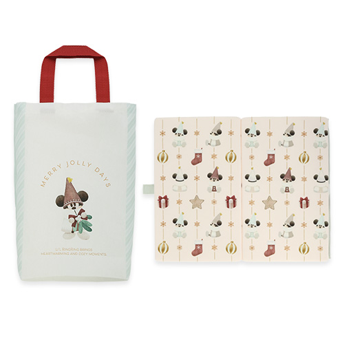 【☆未使用品☆】ディズニー40周年クリスマス　ポータブルクッション2個セット ☆未使用品☆】ディズニー40周年クリスマス ポータブル