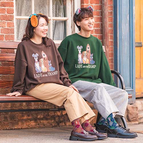 わんわん物語 トレーナー スウェット 靴下 ぱっちん ディズニーランド シー 公式】靴下｜おすすめグッズ | 東京ディズニーリゾート