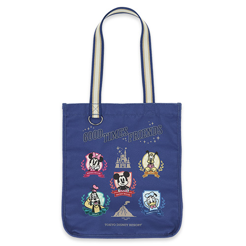 東京ディズニーランド　ファスナー付　トートバック Disney】ディズニーヴィランズ/ファスナー付きトートバッグ(PONEYCOMB