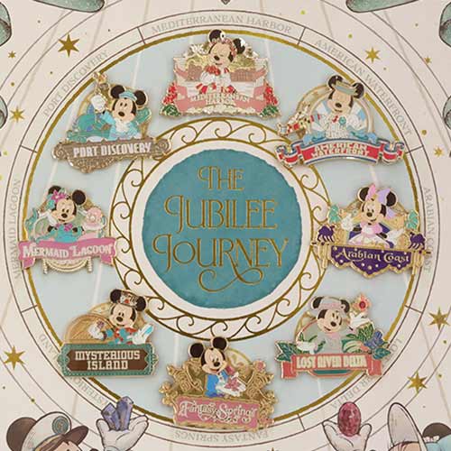 東京ディズニーシー　アートピンバッチセット 公式】ピンバッジセット｜おすすめグッズ | 東京ディズニーリゾート