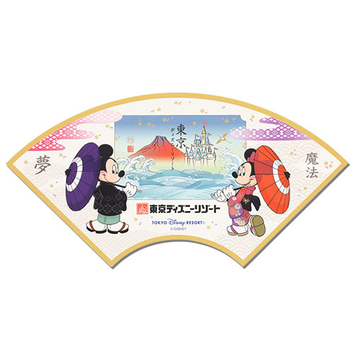 公式】和をテーマにしたミッキーマウスとミニーマウスのグッズ
