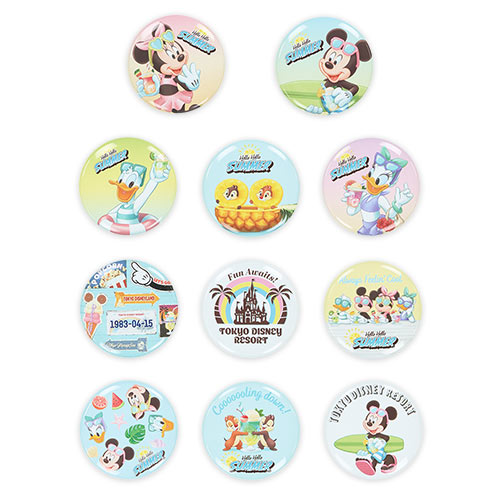 公式】カンバッジセット｜おすすめグッズ | 東京ディズニーリゾート