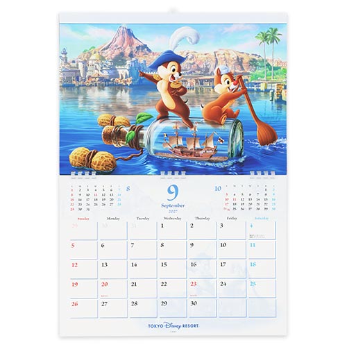 公式】カレンダー｜おすすめグッズ | 東京ディズニーリゾート