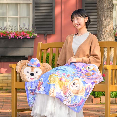 新品ダッフィー クッキー ブランケット 公式】ブランケット｜おすすめグッズ | 東京ディズニーリゾート