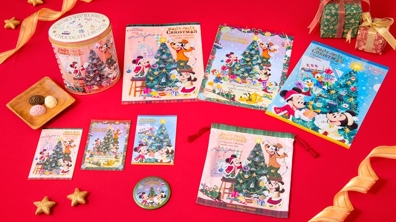 クリスマスの準備を始めよう♪</br>ディズニーの仲間たちが、東京ディズニーリゾートで</br>クリスマスを楽しんでいる様子がデザインされたグッズ！のイメージ