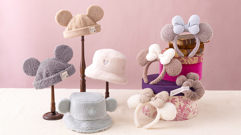 公式 ふわふわでもこもこ 優しい色合いがキュートなあったかグッズが登場 おすすめグッズ 東京ディズニーリゾート