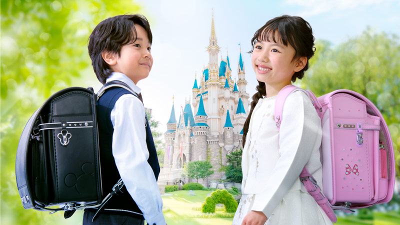 2026年度ご入学用　東京ディズニーリゾート オリジナルランドセル <br />ハピネスあふれる未来へのイメージ