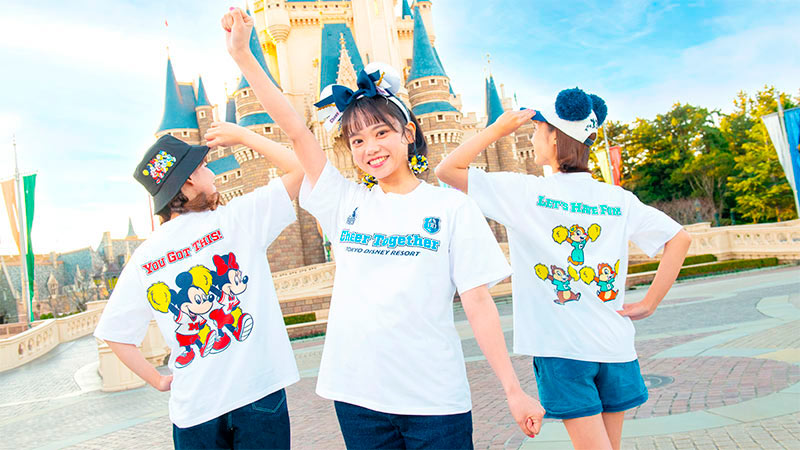 Cheer Together！ ポンポンを持ったミッキーたちが元気に盛り上げてくれるグッズが登場！のイメージ