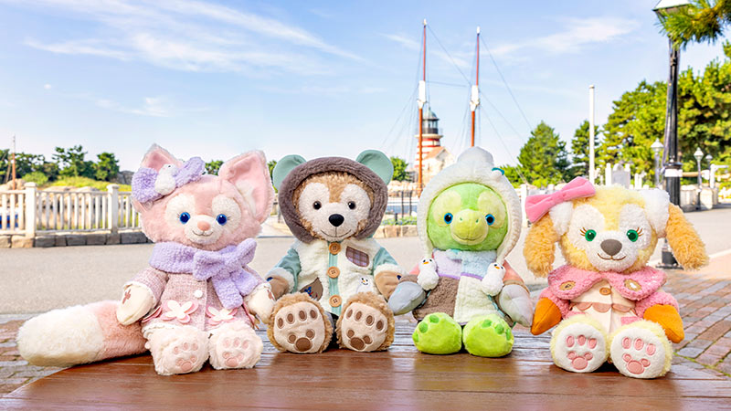 ダッフィーたちが‘’雪の日のひみつ‘’を探している姿が描かれた温かみのあるグッズが登場！のイメージ