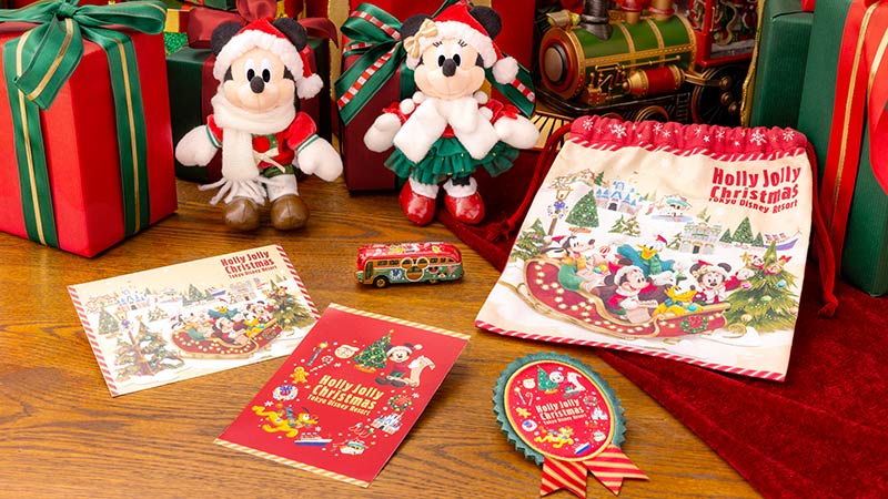 「ディズニー・クリスマス」ならではの心温まるデザインのグッズのイメージ