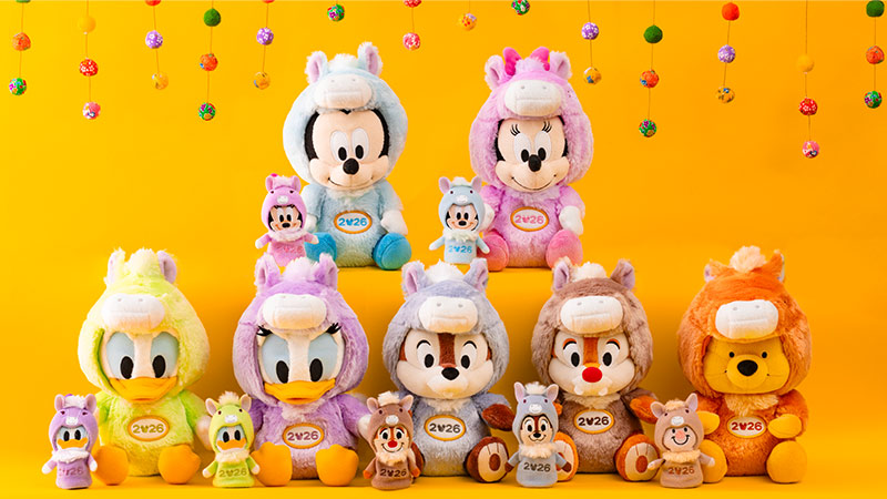 東京ディズニーランド　和風お正月5点セット 東京ディズニーランド 和風お正月5点セット 公式】お正月にぴったりの