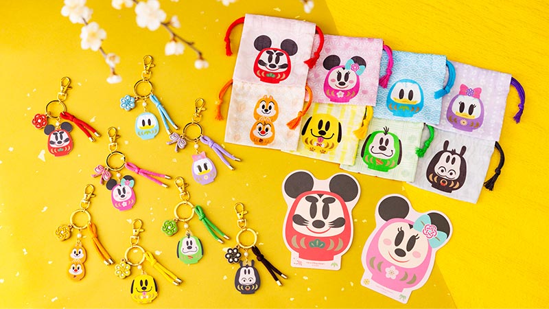 東京ディズニーランド　和風お正月5点セット 東京ディズニーランド 和風お正月5点セット 公式】お正月にぴったりの