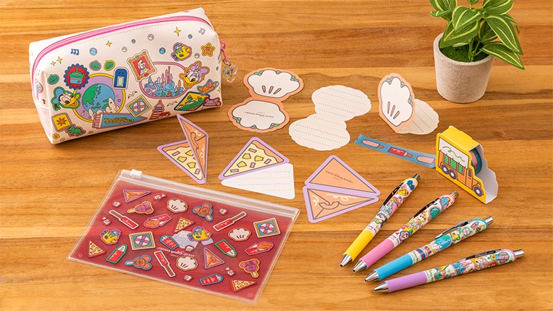 東京ディズニーランドや東京ディズニーシーにあるモチーフがデザインされたグッズが登場!のイメージ