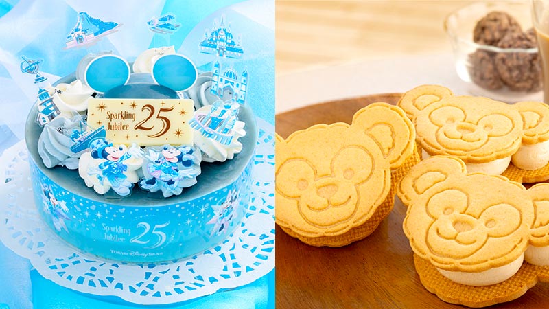 東京ディズニーリゾート・フローズンセレクション<br />東京ディズニーシー25周年をお祝いするスウィーツのイメージ