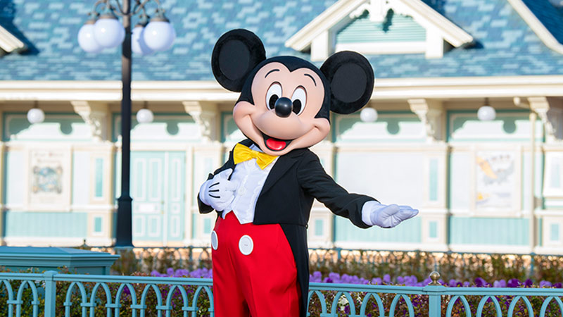 image of In front of Main Street House (Disney Character Greeting)