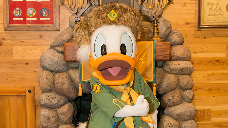 ウッドチャック・グリーティングトレイル(ドナルド)のイメージ