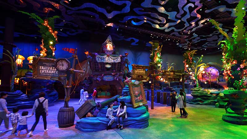 Official Mermaid Lagoon Theater Disney Character Greeting Tokyo Disneysea Tokyo Disney Resort