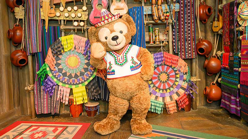 公式 サルードス アミーゴス グリーティングドック 東京ディズニーシー 東京ディズニーリゾート