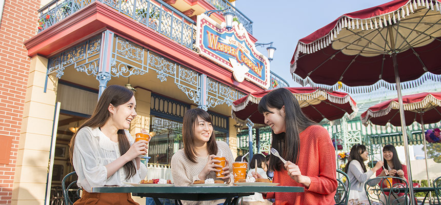 Official Great American Waffle Co Tokyo Disneyland Tokyo Disney Resort