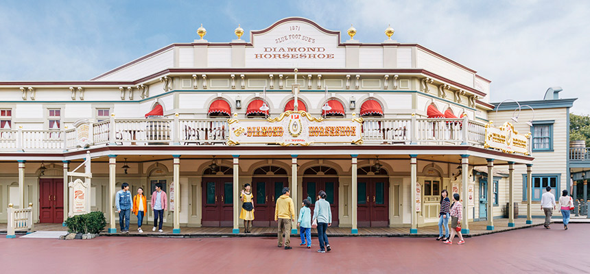 公式 ザ ダイヤモンドホースシュー 東京ディズニーランド 東京ディズニーリゾート