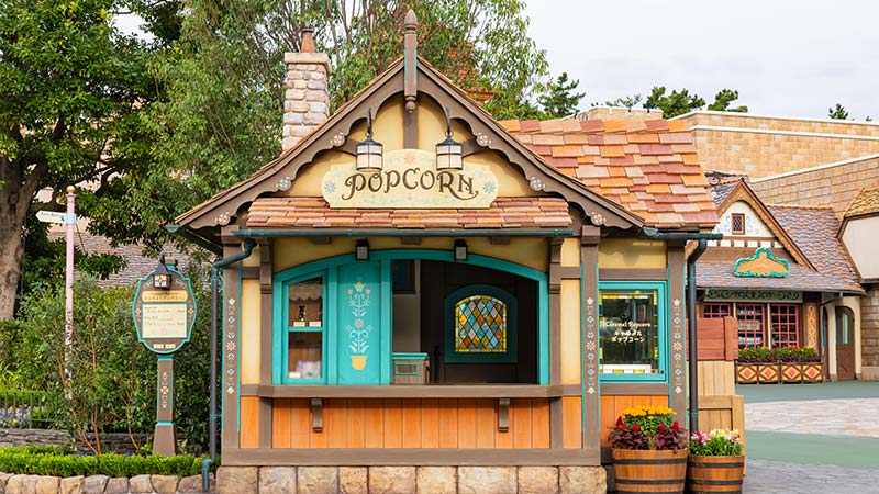 ポップコーンワゴン（イッツ・ア・スモールワールド前）のイメージ