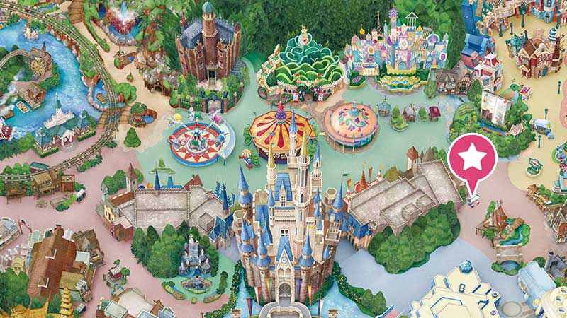 公式 プーさんのハニーハント前 ポップコーンワゴン 東京ディズニーランド 東京ディズニーリゾート