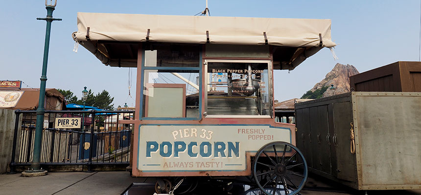 image of Popcorn wagon (In front of Dockside Stage)1