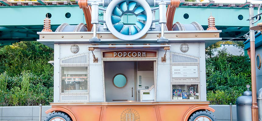 ポップコーンワゴン(アクアトピア横)のイメージ1