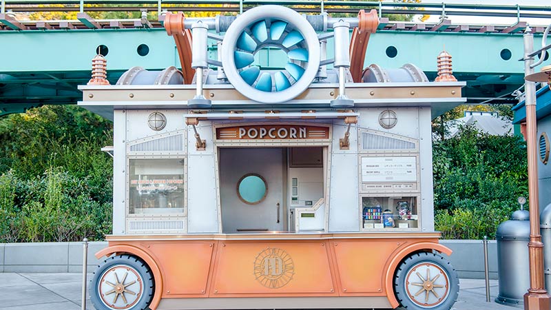 ポップコーンワゴン（ホライズンベイ・レストラン横）のイメージ