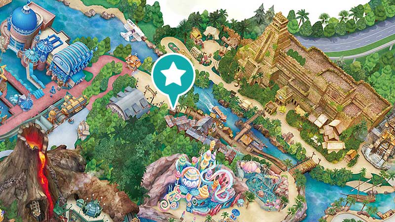 公式 ハンガーステージ横 ポップコーンワゴン 東京ディズニーシー 東京ディズニーリゾート