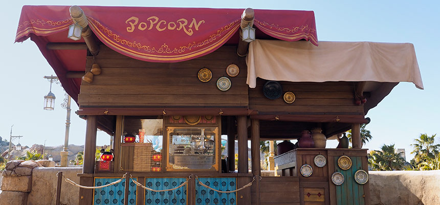 ポップコーンワゴン(アラビアンコースト前)のイメージ1
